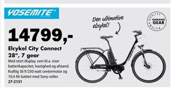 Elcykel City Connect 28", 7 gear