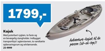 Biltema Kajak tilbud