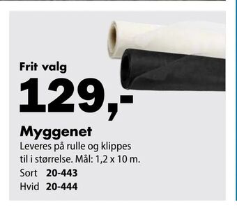 Biltema Myggenet tilbud