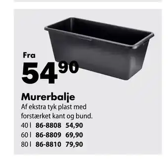 Biltema Murerbalje tilbud