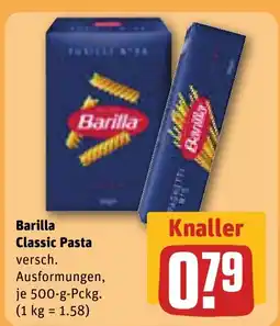 REWE DE Barilla Classic Pasta tilbud