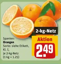 REWE DE Spanien: Orangen tilbud