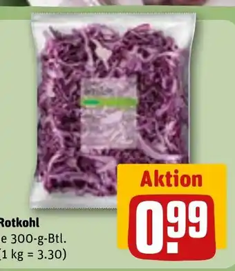 REWE DE Rotkohl tilbud