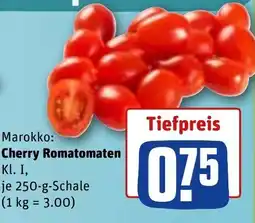 REWE DE Marokko: Cherry Romatomaten Kl. I, tilbud