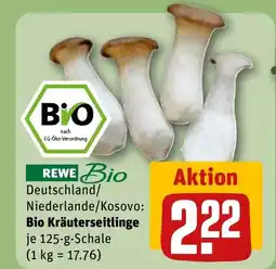 REWE DE Rewe bio deutschland/ niederlande/kosovo: bio kräuterseitlinge tilbud