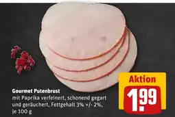 REWE DE Gourmet Putenbrust tilbud