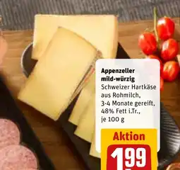 REWE DE Appenzeller mild-würzig tilbud
