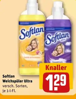 REWE DE Softlan weichspüler ultra tilbud