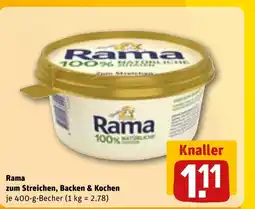 REWE DE Rama zum Streichen, Backen & Kochen tilbud