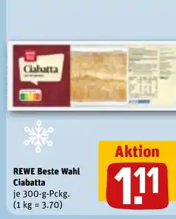 REWE DE REWE Beste Wahl Ciabatta tilbud