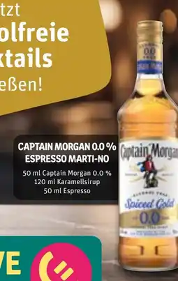 REWE DE Captain morgan 0.0% espresso marti-no tilbud