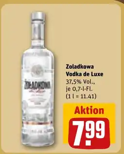 REWE DE Zoladkowa Vodka de Luxe tilbud