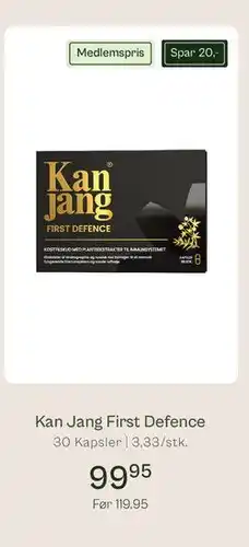 Helsam Kan Jang First Defence tilbud