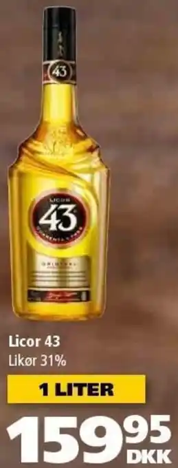 BorderShop Licor 43 1 Liter tilbud