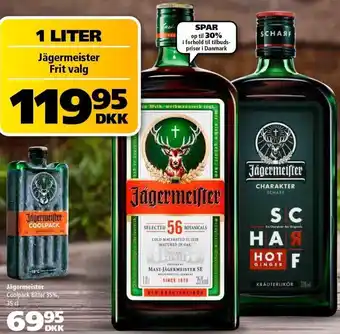 BorderShop Jägermeister 1 Liter tilbud
