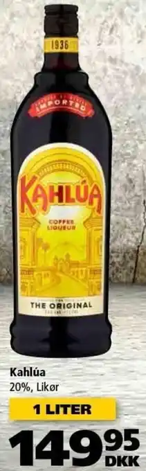 BorderShop Kahlua 1 Liter tilbud