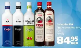 BorderShop Ga Jol Eller Fisk 70 CL tilbud