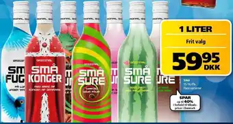 BorderShop Små Sure 1 Liter tilbud