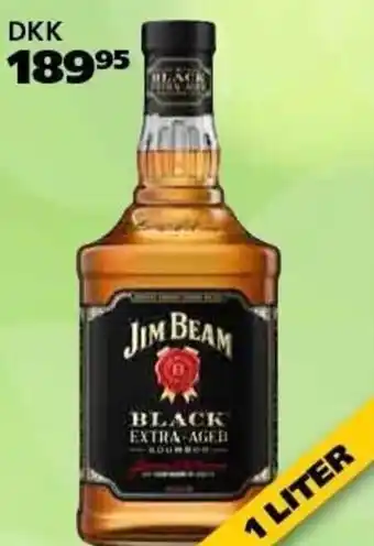 BorderShop Jim Beam Black 1 Liter tilbud