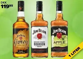 BorderShop Jim Beam 1 Liter tilbud