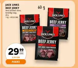 Scandinavian Park Jack Links beef jerky tilbud