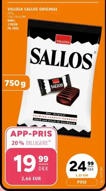 Scandinavian Park Villosa Sallos original tilbud