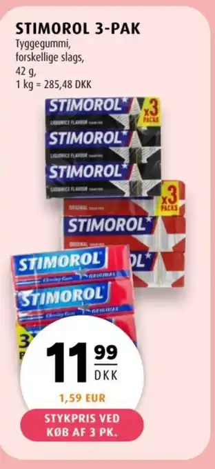 Scandinavian Park Stimorol 3-pak tilbud