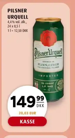 Scandinavian Park Pilsner Urquell tilbud