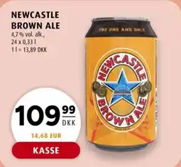 Scandinavian Park Newcastle Brown Ale tilbud