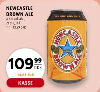 Scandinavian Park Newcastle Brown Ale tilbud