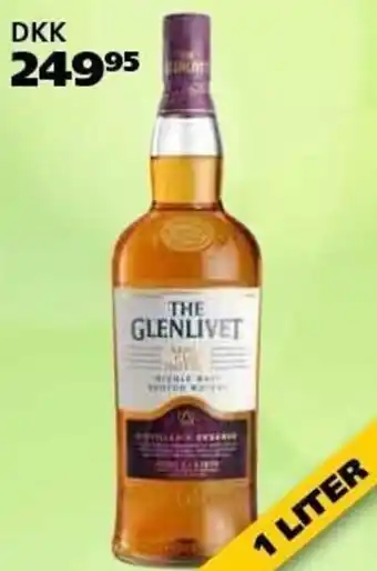 BorderShop The Glenlivet 1 Liter tilbud