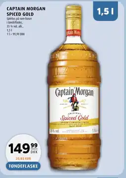 Scandinavian Park Captain Morgan Spiced Gold tilbud
