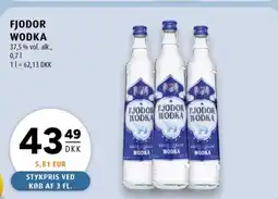 Scandinavian Park Fjodor Wodka tilbud
