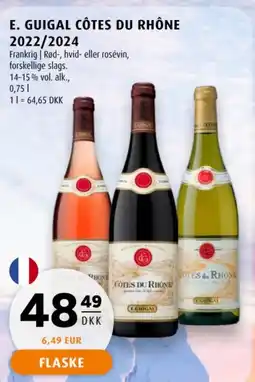 Scandinavian Park E. Guigal Ccôtes du rhône 2022/ 2024 tilbud