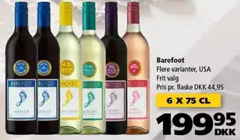BorderShop Barefoot 6x75 CL tilbud