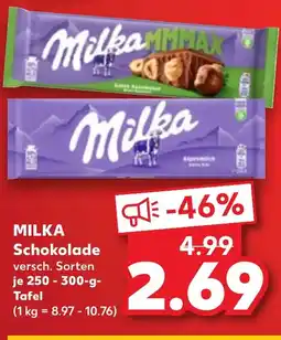 Kaufland DE MILKA Schokolade tilbud