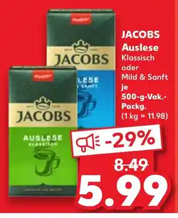 Kaufland DE JACOBS Auslese tilbud