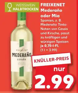 Kaufland DE FREIXENET Mederaño oder Mia tilbud