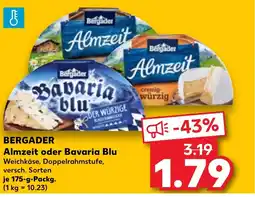 Kaufland DE BERGADER Almzeit oder Bavaria Blu tilbud