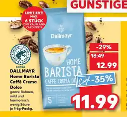 Kaufland DE DALLMAYR Home Barista Caffè Crema Dolce tilbud