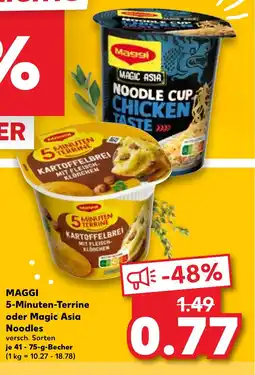 Kaufland DE MAGIC 5-Minuten-Terrine oder Magic Asia Noodles tilbud