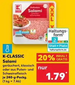 Kaufland DE K-CLASSIC Salami tilbud