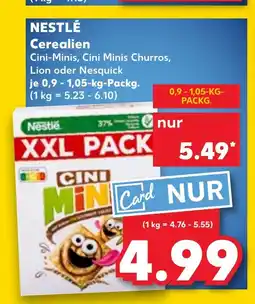 Kaufland DE NESTLÉ Cerealien tilbud