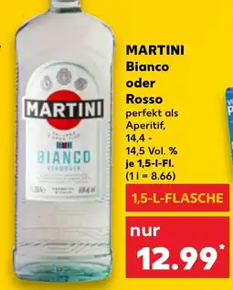 Kaufland DE MARTINI Bianco oder Rosso tilbud