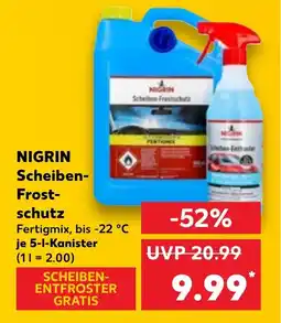 Kaufland DE NIGRIN Scheiben- Frost- schutz tilbud