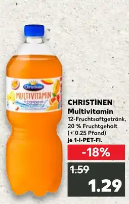 Kaufland DE CHRISTINEN Multivitamin tilbud