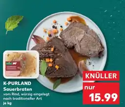 Kaufland DE K-PURLAND Sauerbraten tilbud