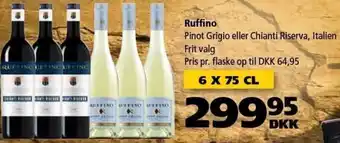 BorderShop Ruffino 6x75 CL tilbud