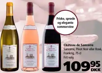 BorderShop Chåteau De Sancerre 75 CL tilbud