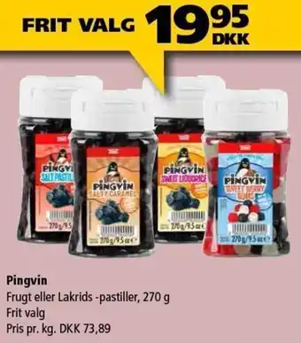 BorderShop Pingvin 270 g tilbud